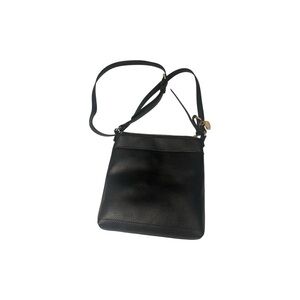 Anne Klein Black Leather Crossbody Shoulder Bag NWOT